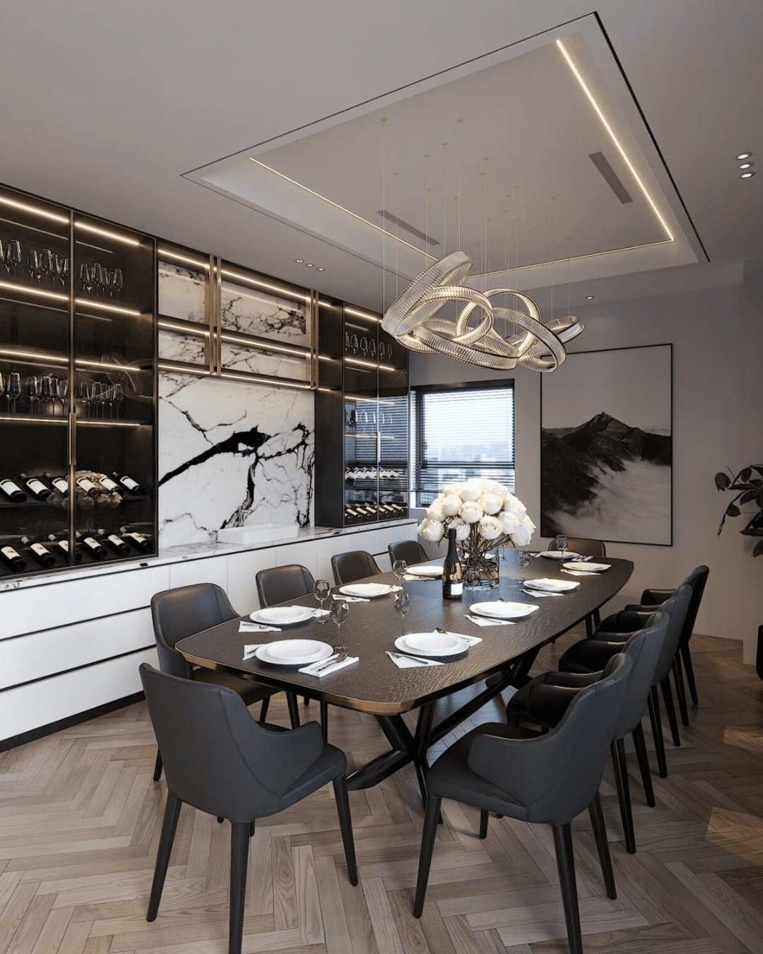 Luxury Dining Space